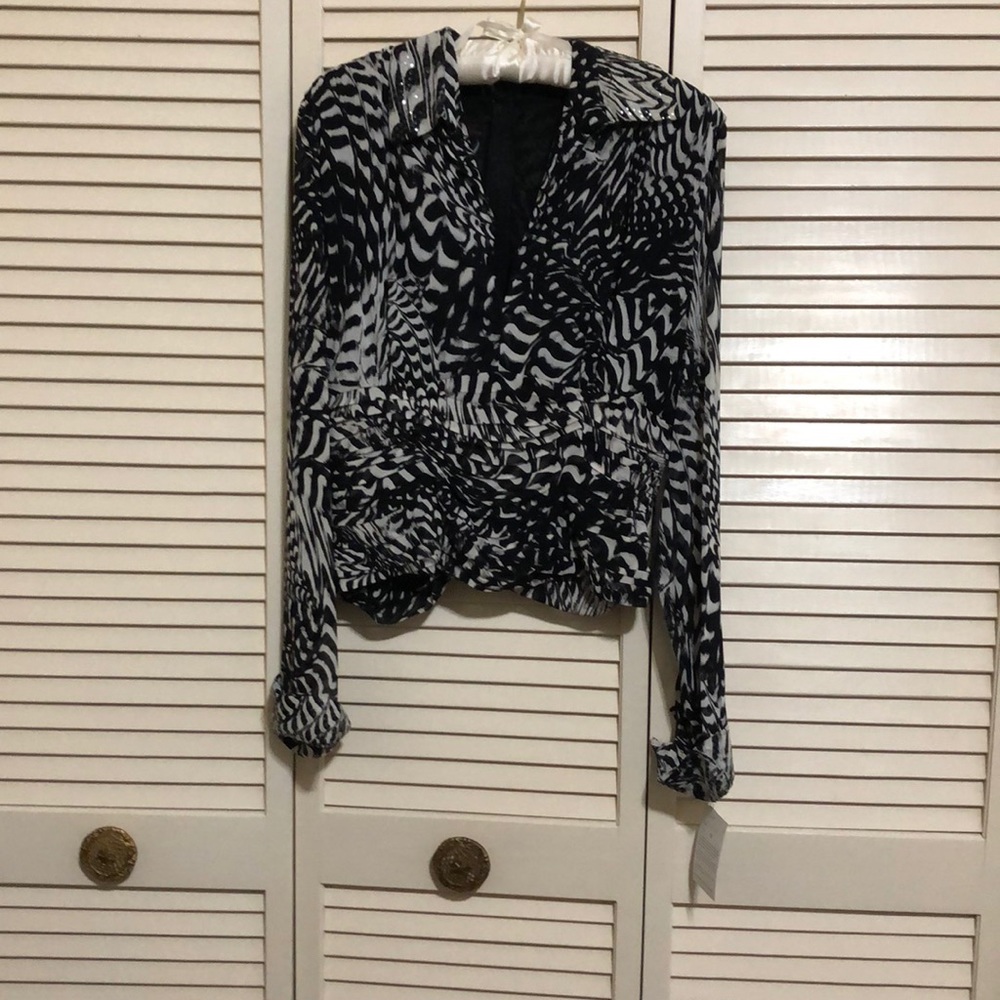 Long Sleeve Evening Blouse NWT